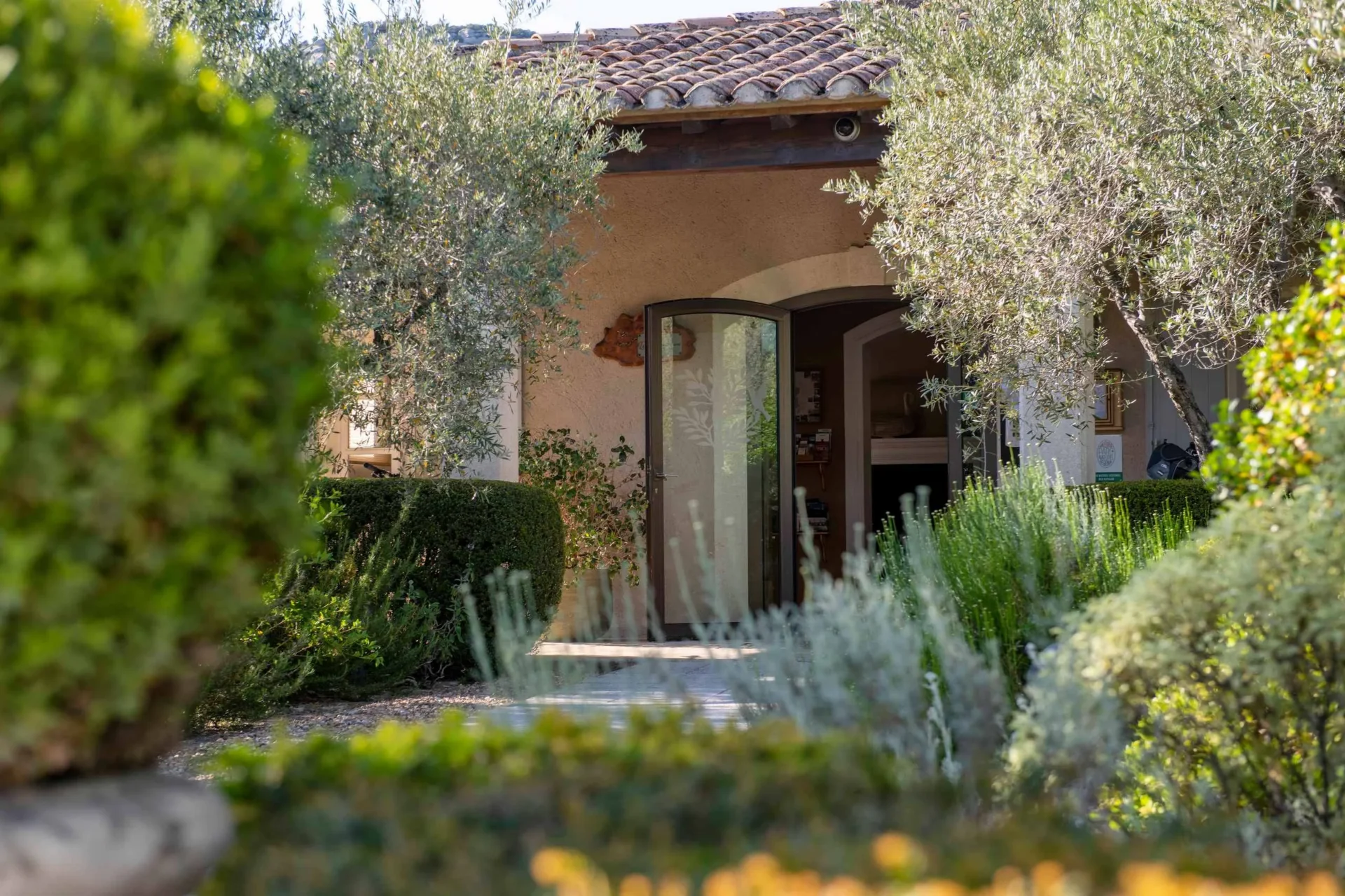 Maison en pierre avec jardin méditerranéen - hotel de charme alpilles - Mas de l'Oulivié